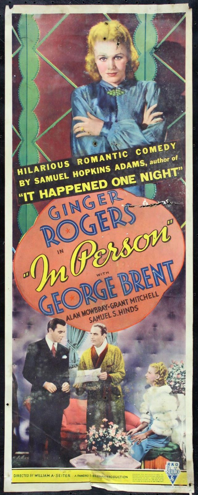 Original In Person movie poster
