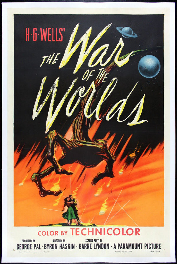 Original War of the Worlds movie poster