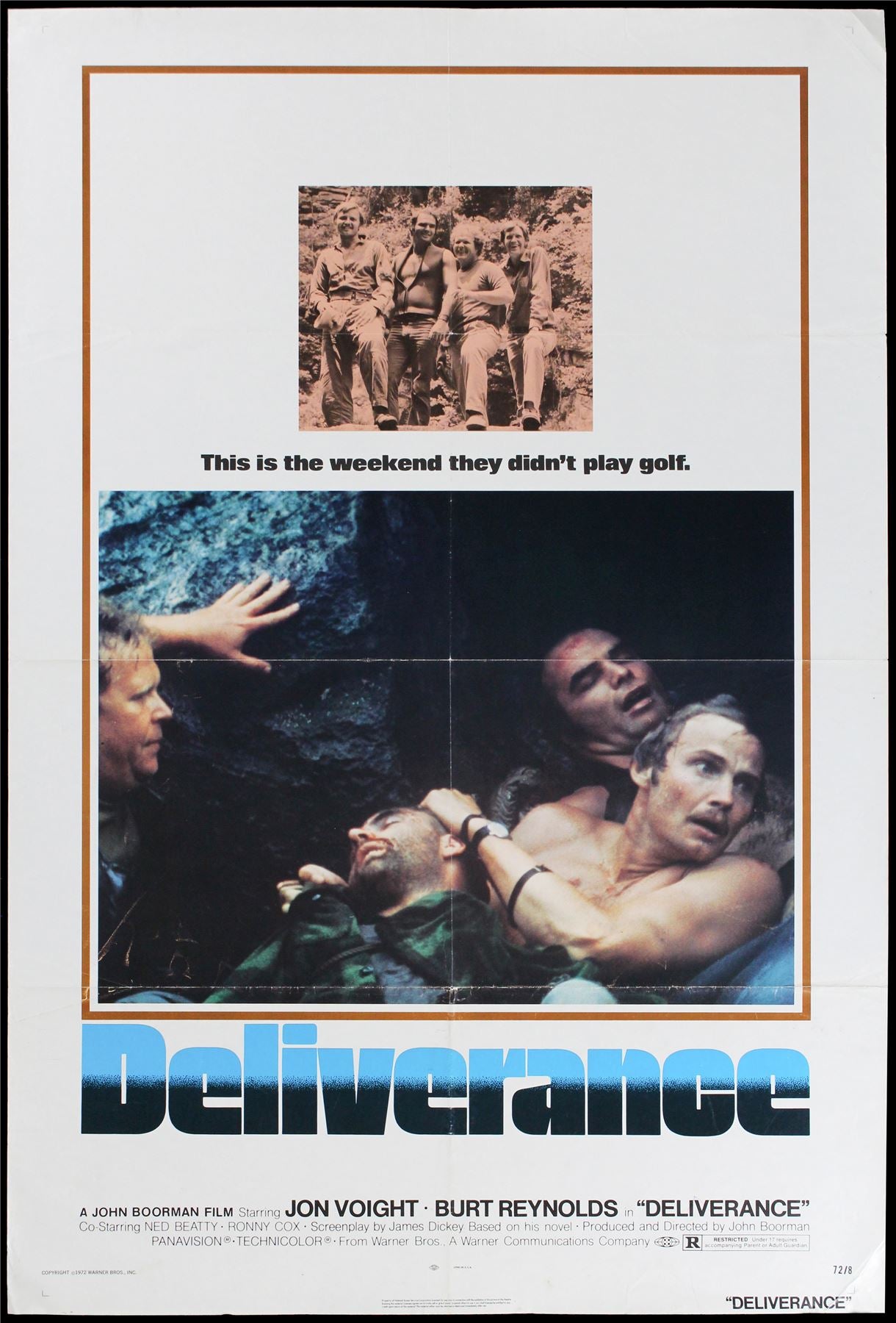 Original Deliverance movie poster