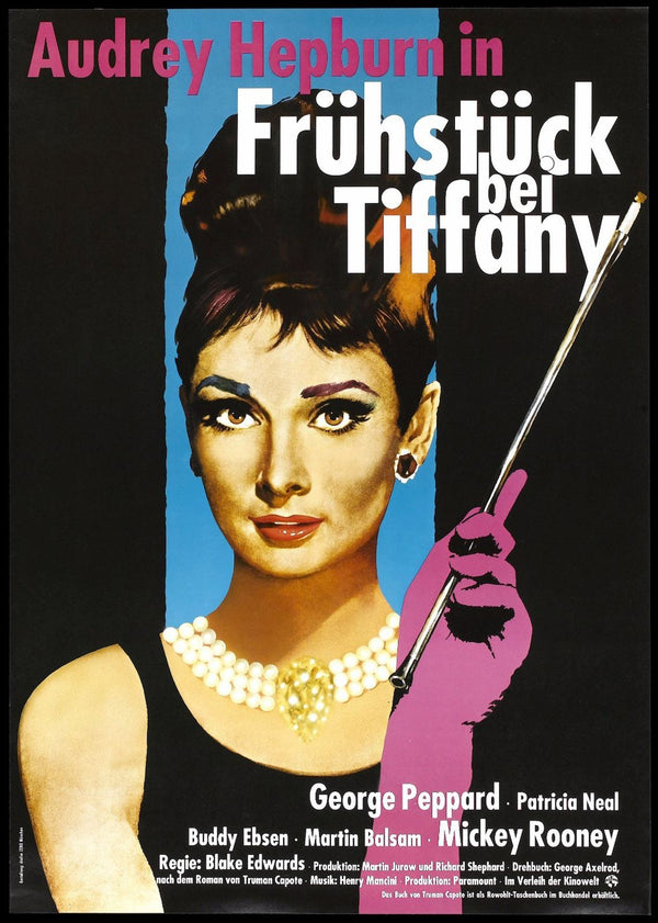 Original Breakfast at Tiffany's movie poster