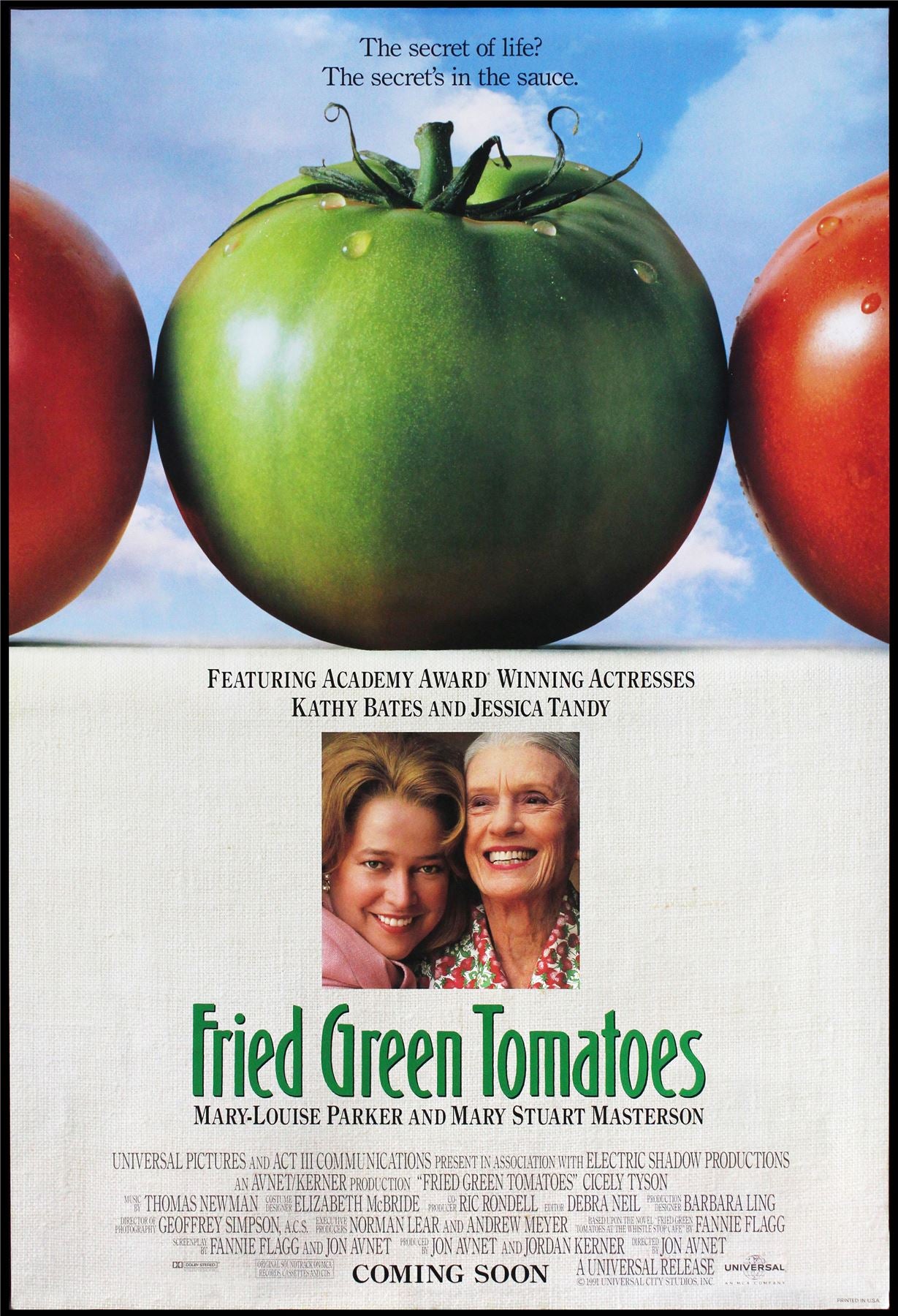 Original Fried Green Tomatoes movie poster