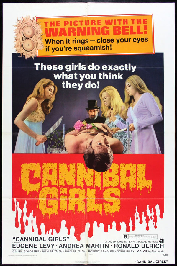 Original Cannibal Girls movie poster