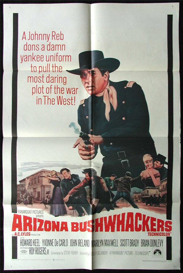 Original Arizona Bushwhackers movie poster