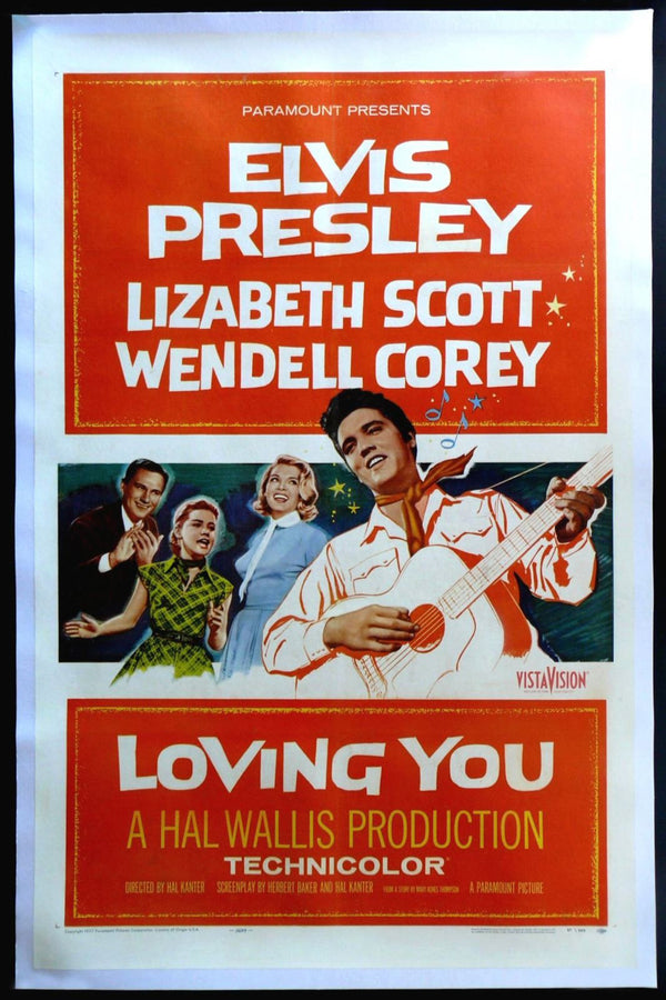 Original Loving You movie poster