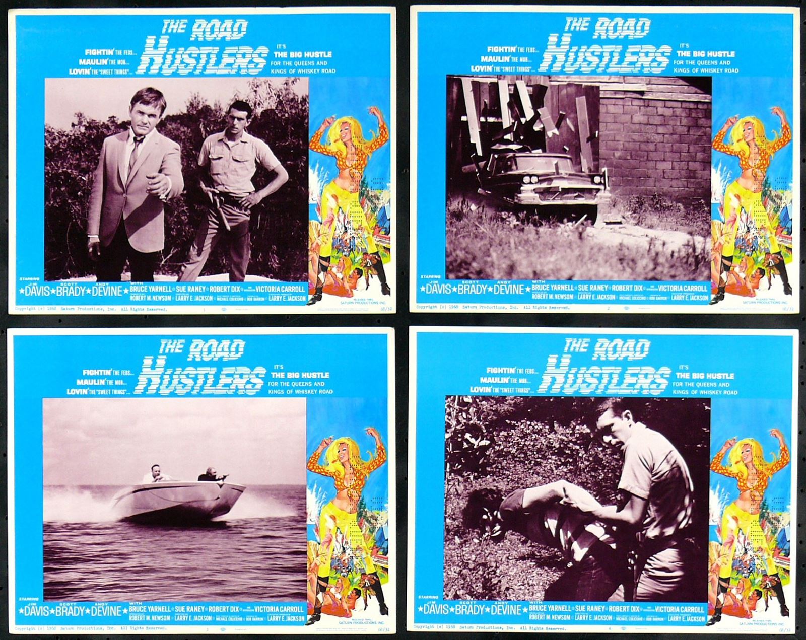 Original The Road Hustlers movie poster
