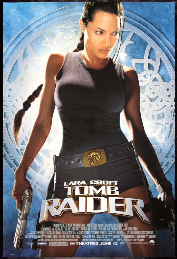 Original Lara Croft: Tomb Raider movie poster