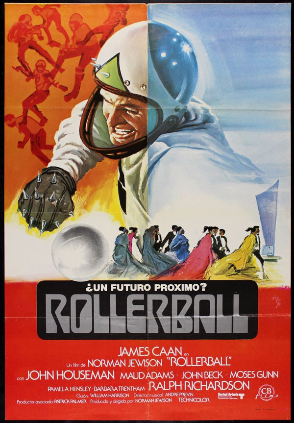 Original Rollerball movie poster