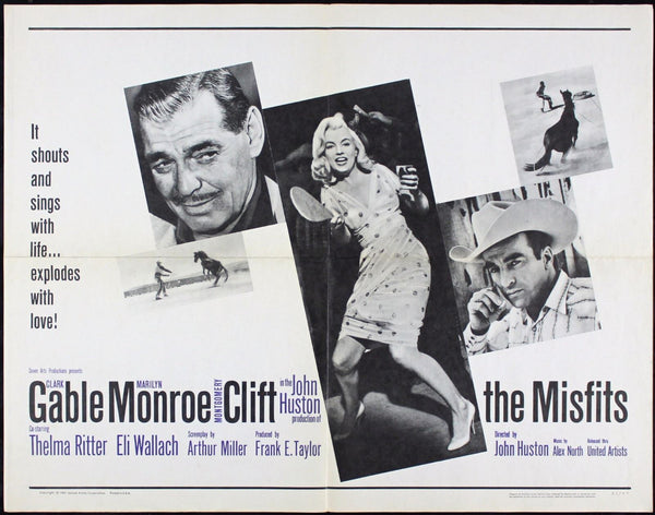 Original The Misfits movie poster