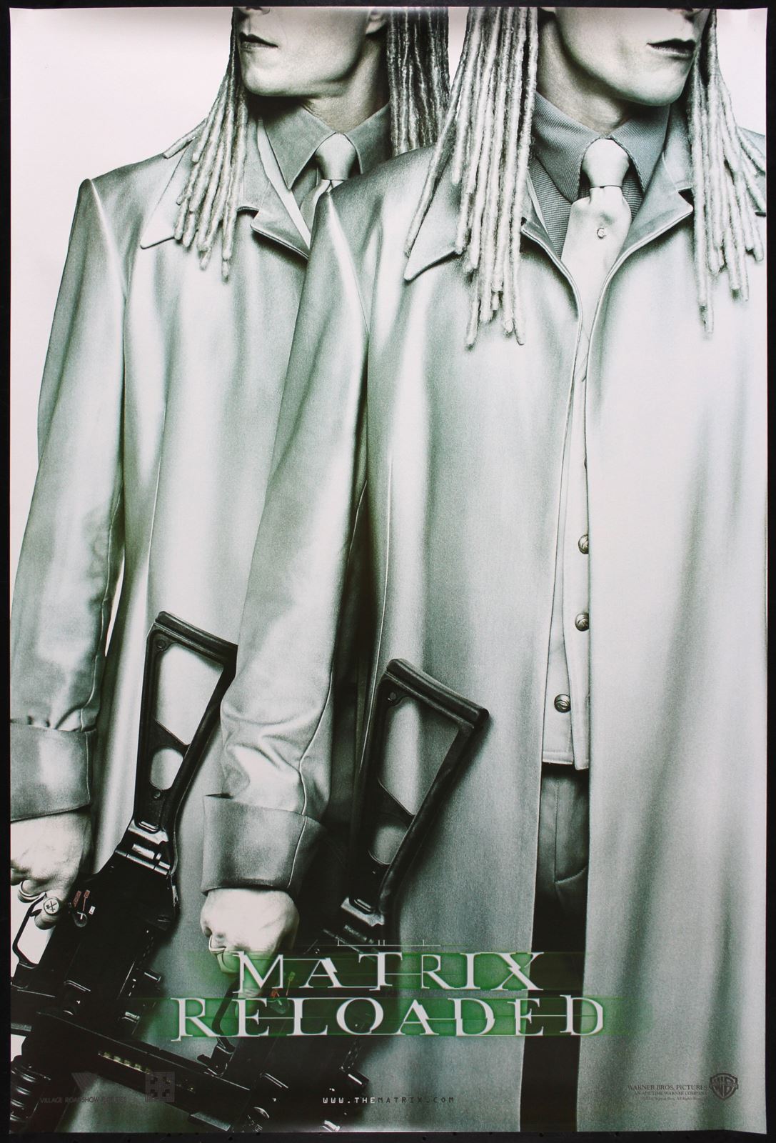 Original The Matrix Reloaded movie poster