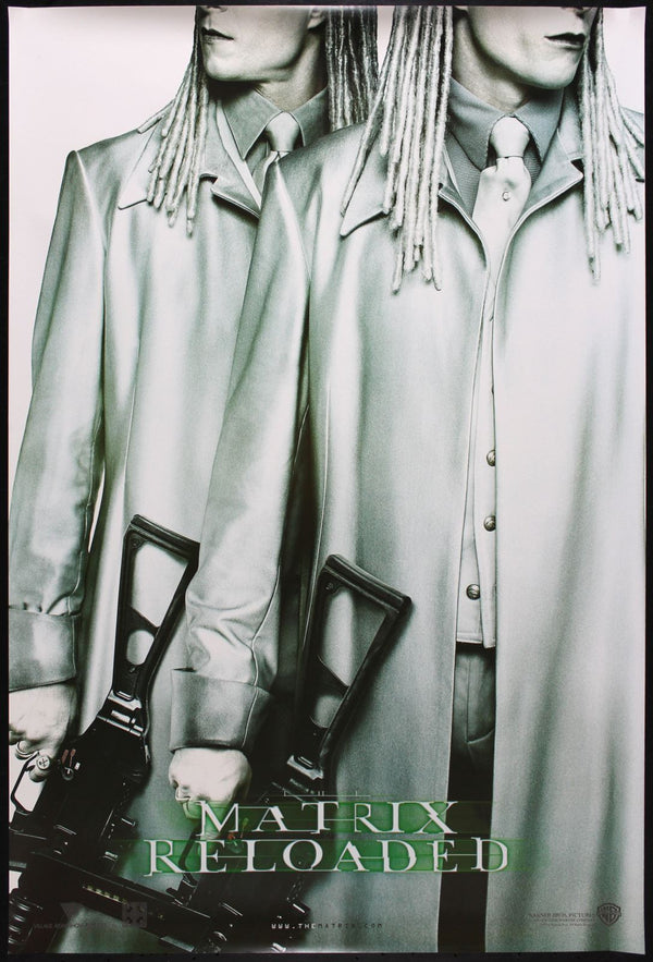 Original The Matrix Reloaded movie poster
