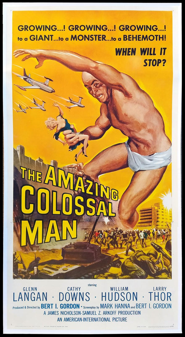 Original The Amazing Colossal Man movie poster