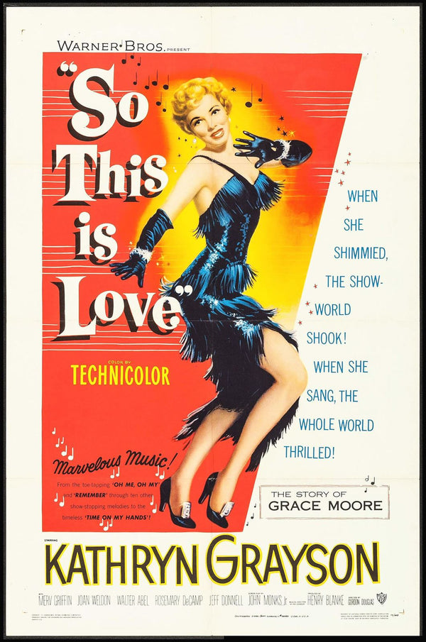 Original So This Is Love movie poster