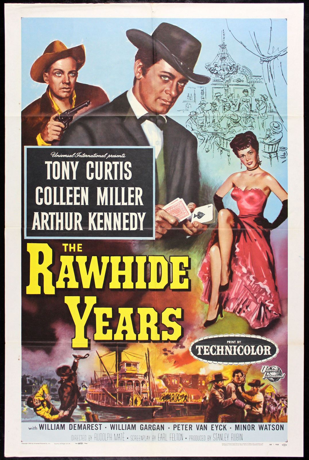 Original The Rawhide Years movie poster