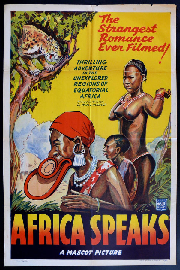 Original Africa Speaks! movie poster