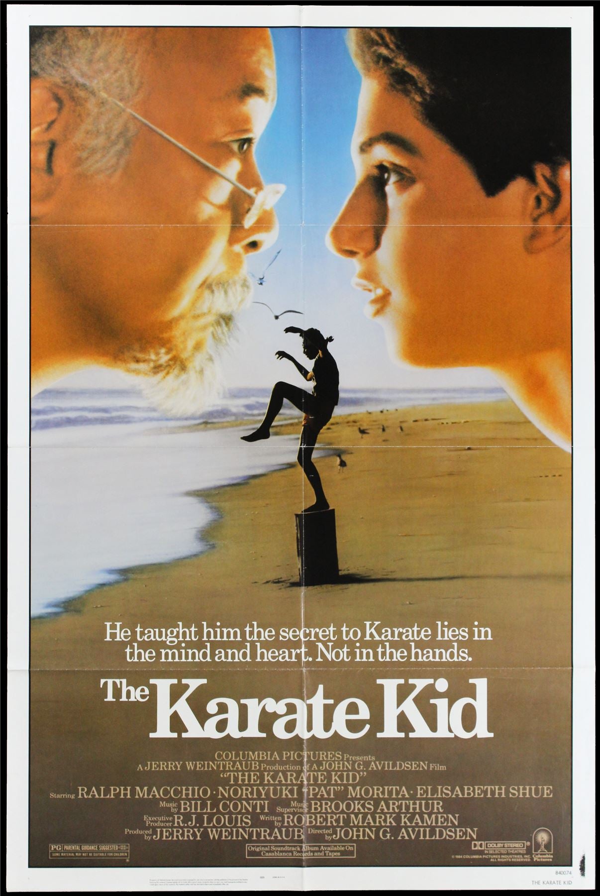 Original Karate Kid movie poster