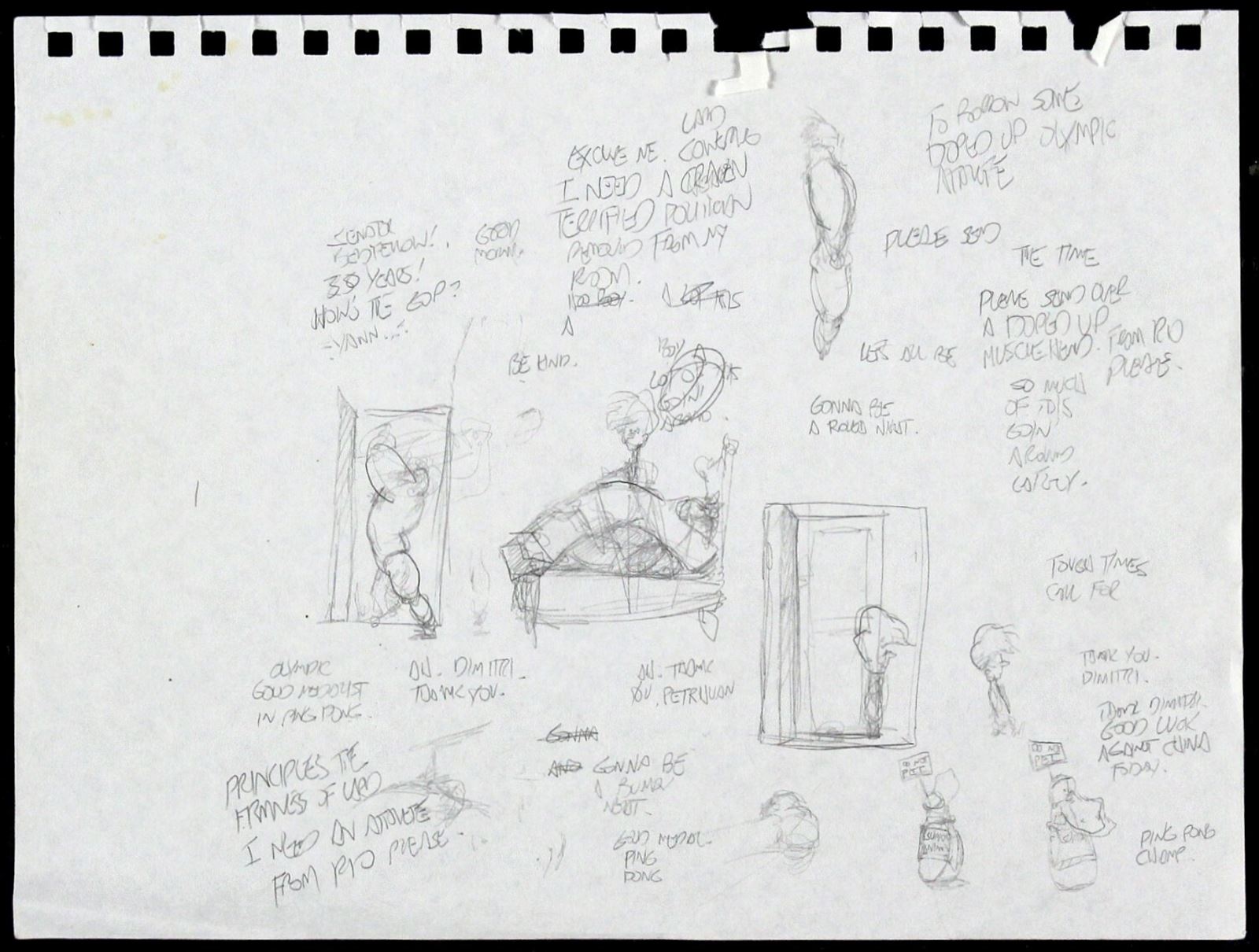 Original Bloom County movie poster
