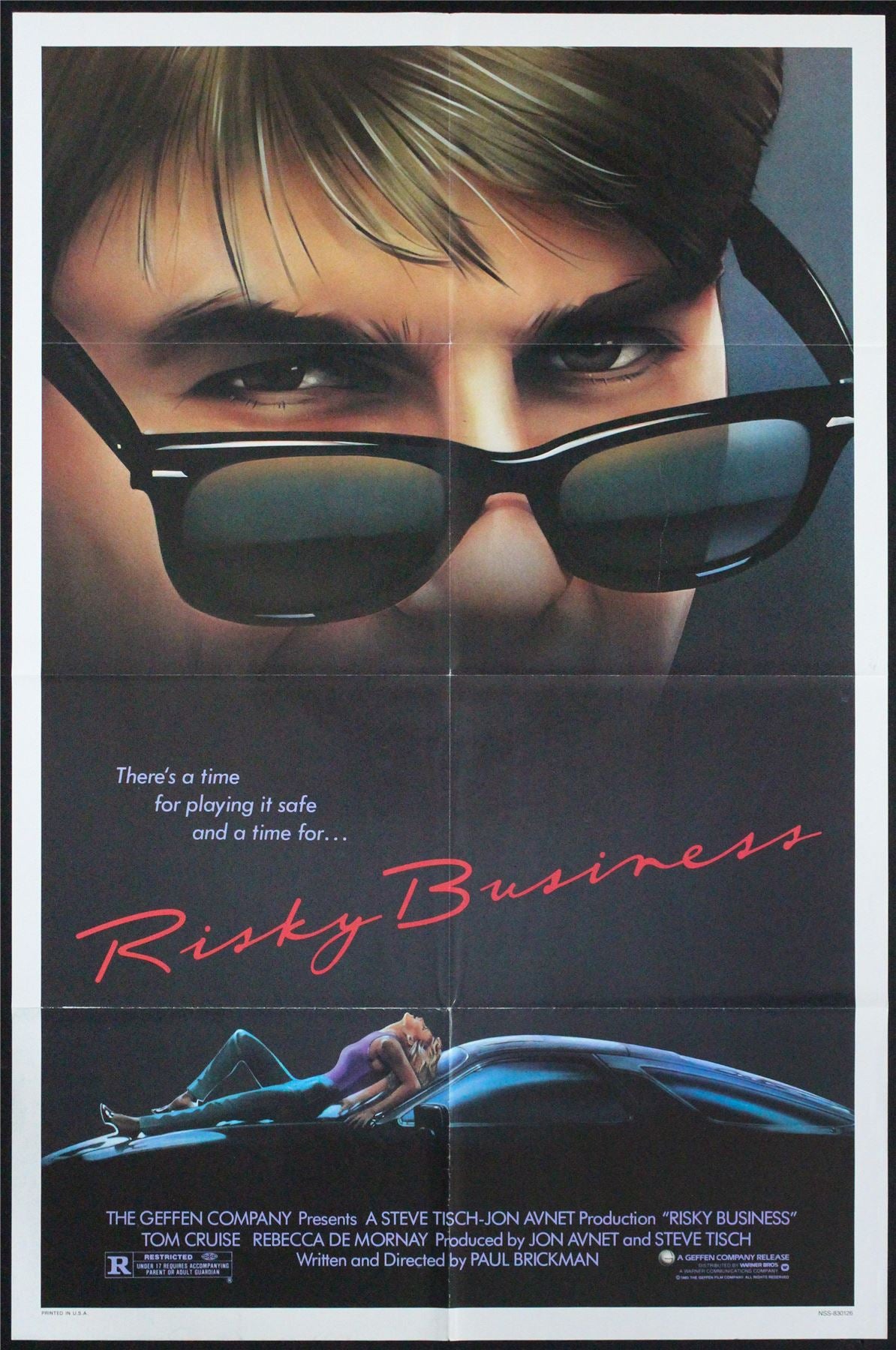 Original Risky Business movie poster