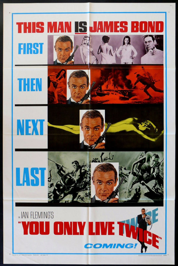 Original You Only Live Twice movie poster