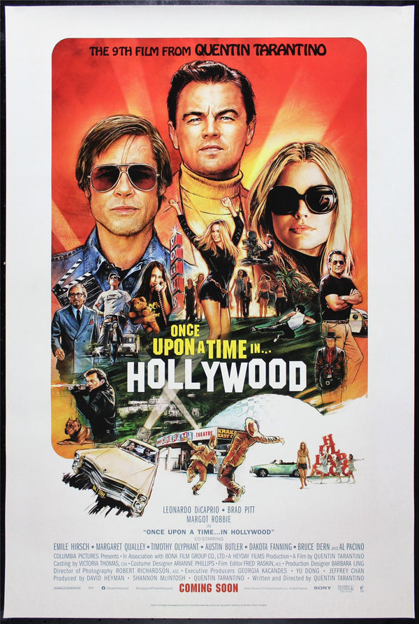 Original Once Upon a Time in Hollywood movie poster