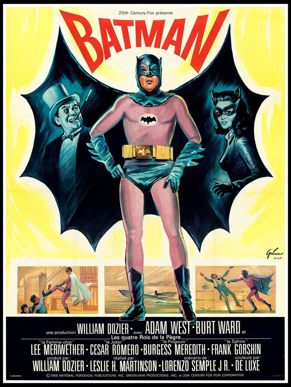 Original Batman movie poster