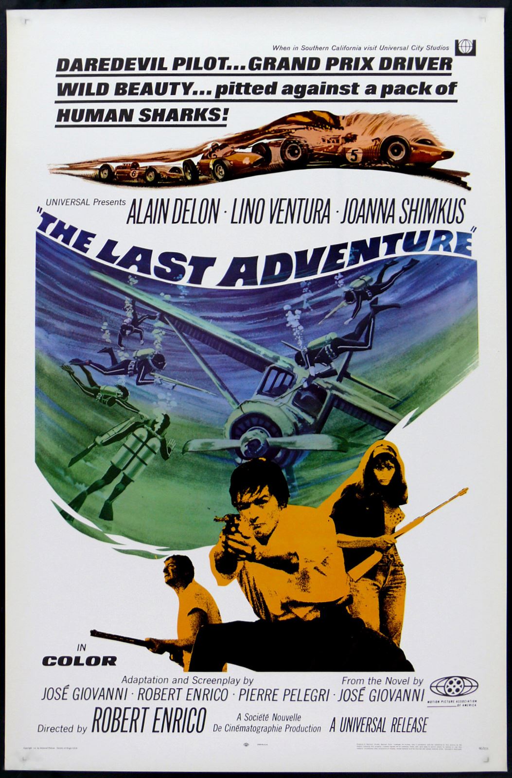Original The Last Adventure movie poster