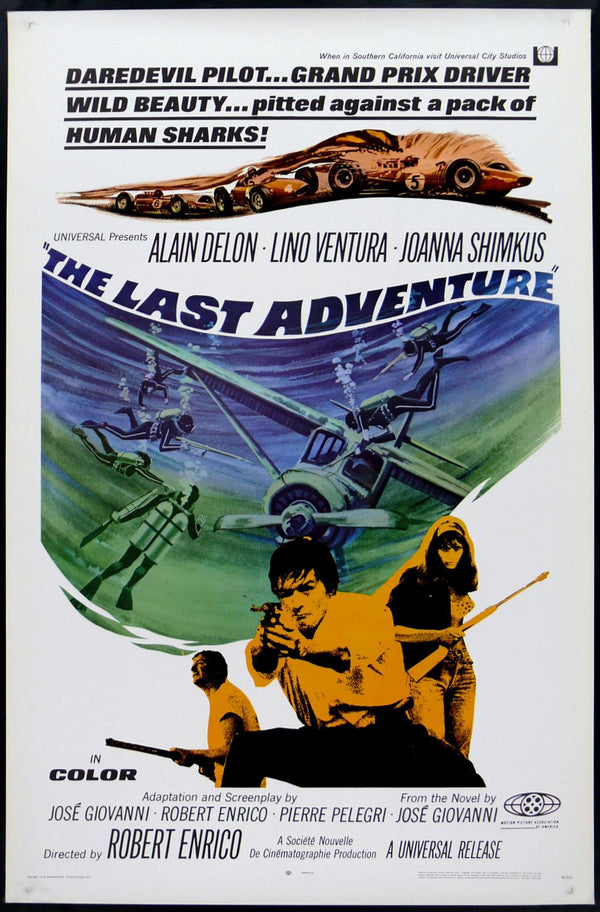 Original The Last Adventure movie poster