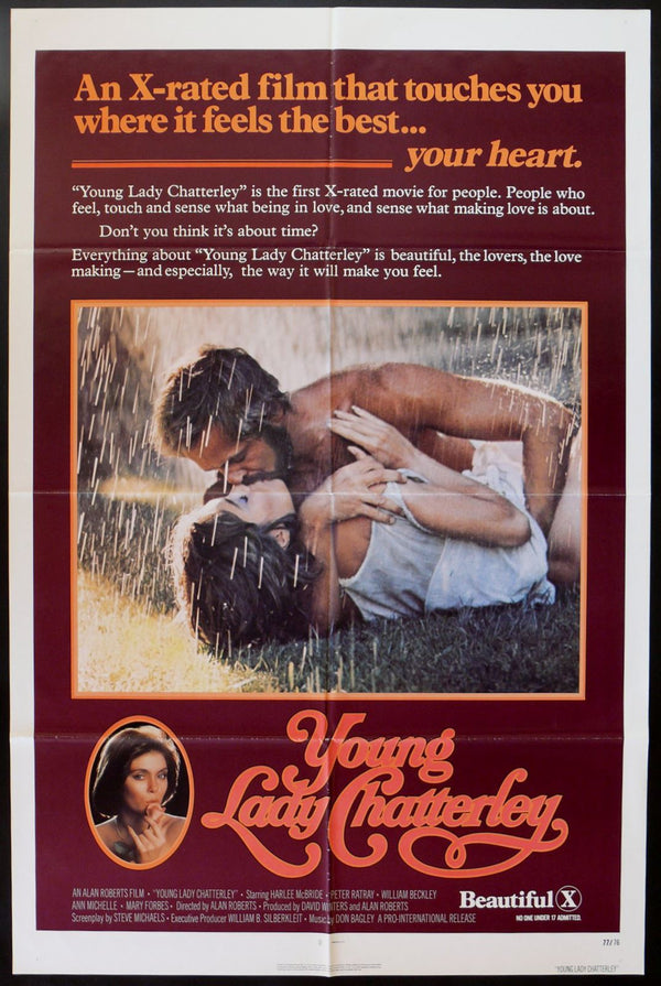 Original Young Lady Chatterley movie poster