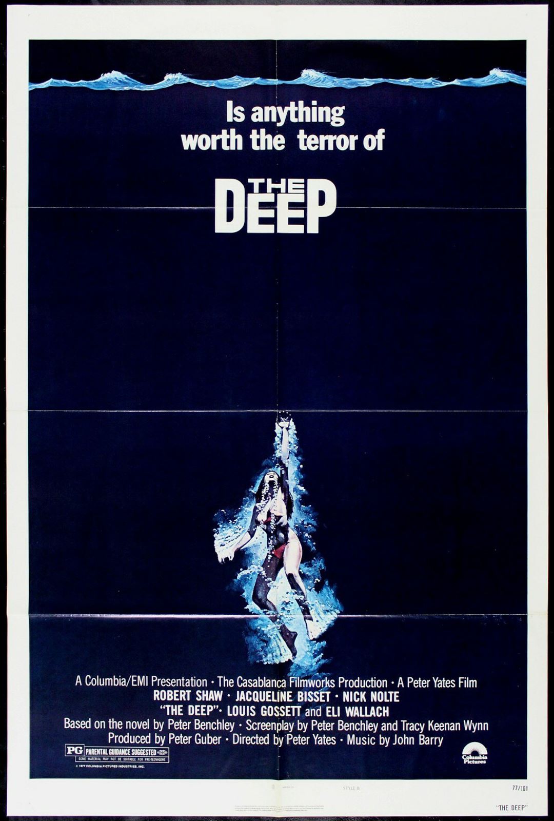 Original The Deep movie poster