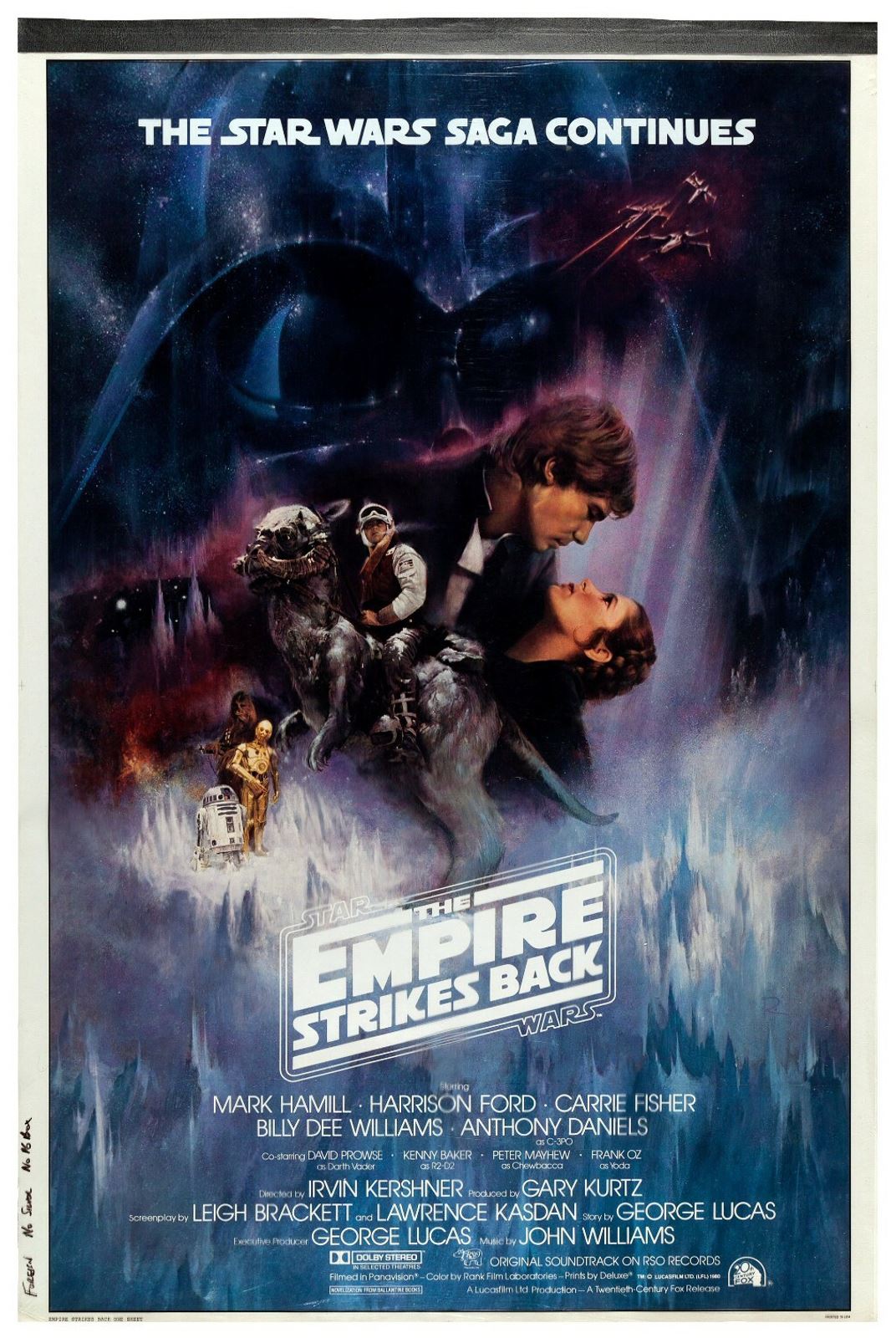 Original The Empire Strikes Back movie poster