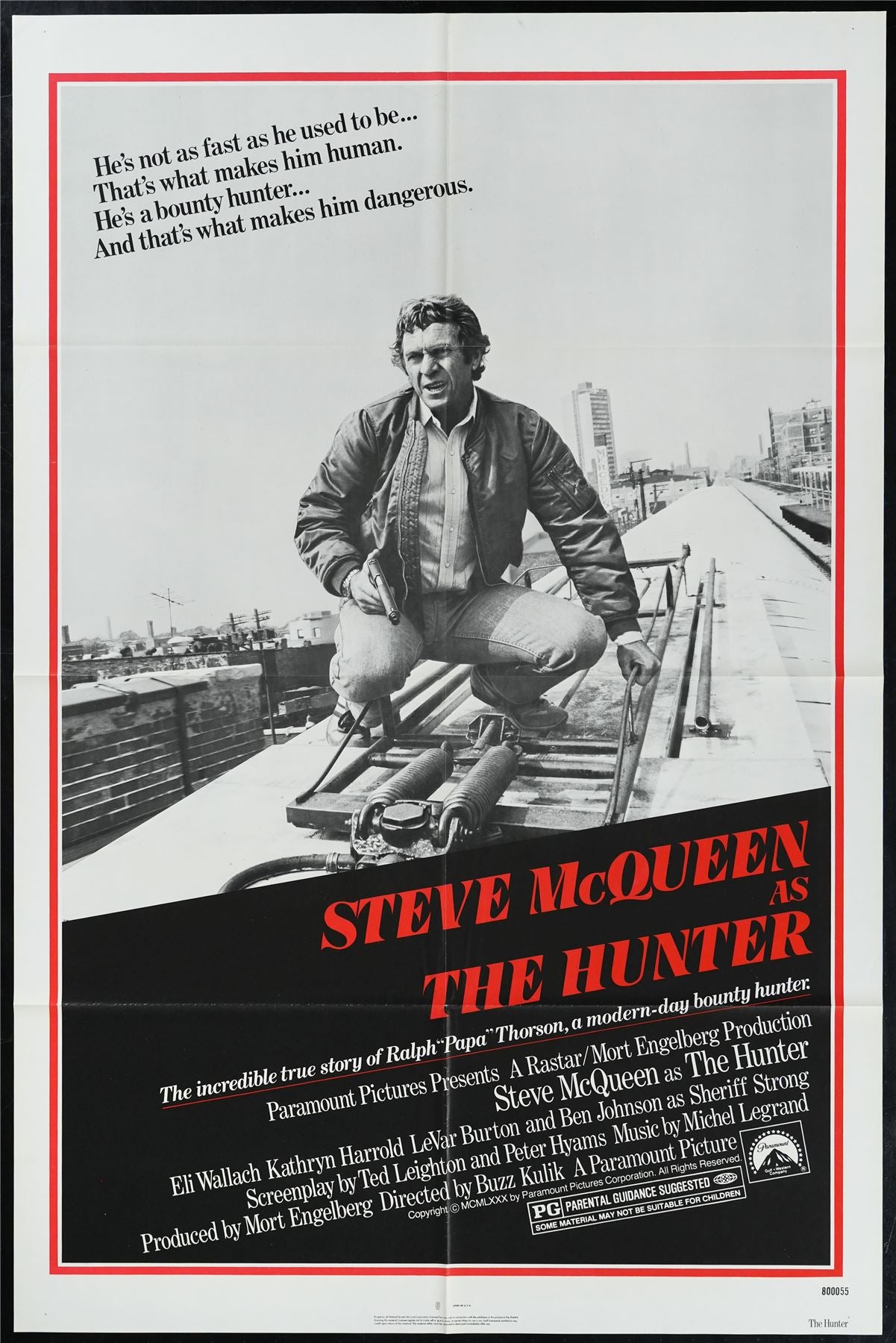 Original The Hunter movie poster
