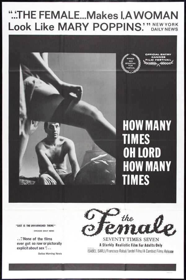 Original The Female: Seventy Times Seven movie poster