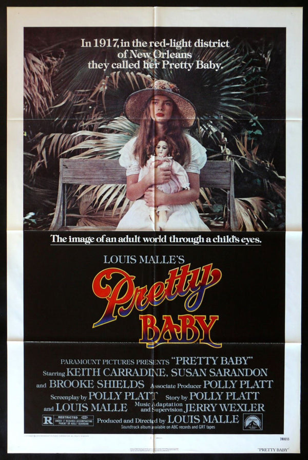 Original Pretty Baby movie poster
