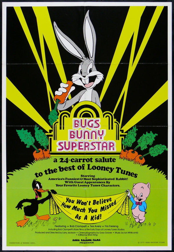 Original Bugs Bunny Superstar movie poster