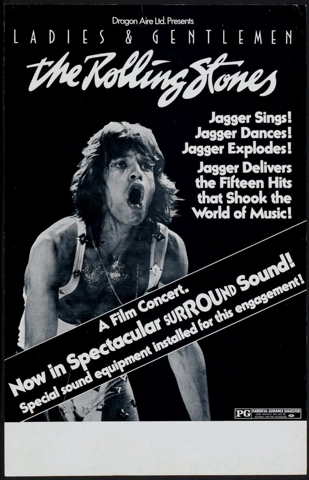 Original Ladies and Gentlemen: The Rolling Stones movie poster