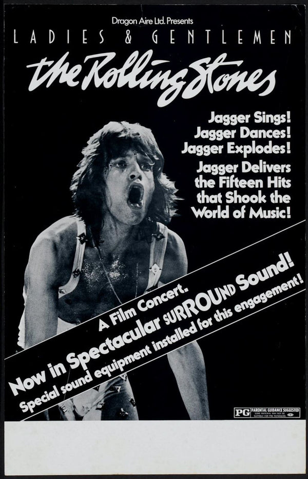 Original Ladies and Gentlemen: The Rolling Stones movie poster