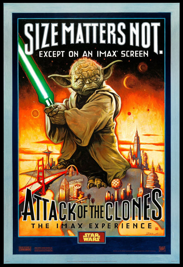 Original Star Wars: Episode II - Attack of the Clones movie poster
