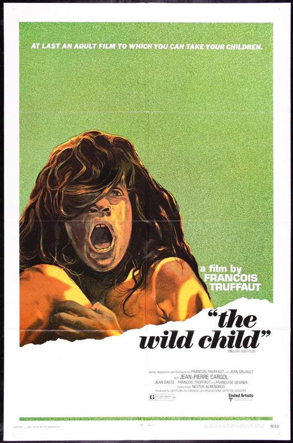 Original The Wild Child movie poster
