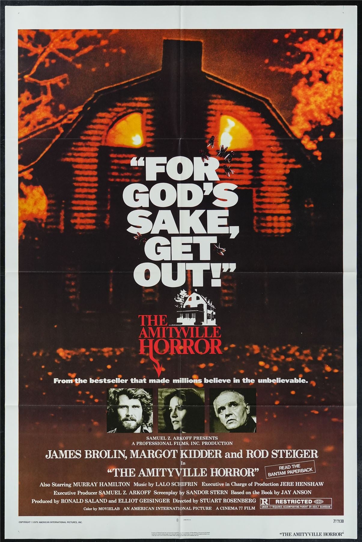 Original The Amityville Horror movie poster