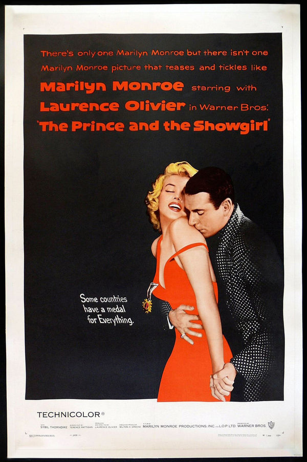 Original The Prince and the Showgirl movie poster