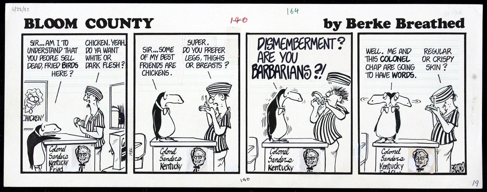 Original Bloom County movie poster