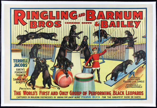 Original RINGLING BROS BARNUM BAILEY movie poster