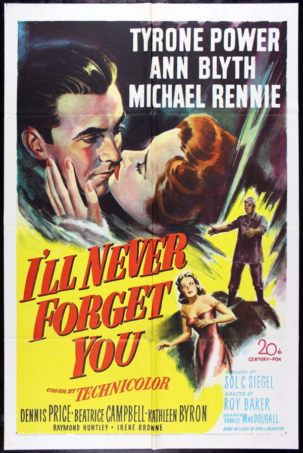 Original I'll Never Forget You movie poster