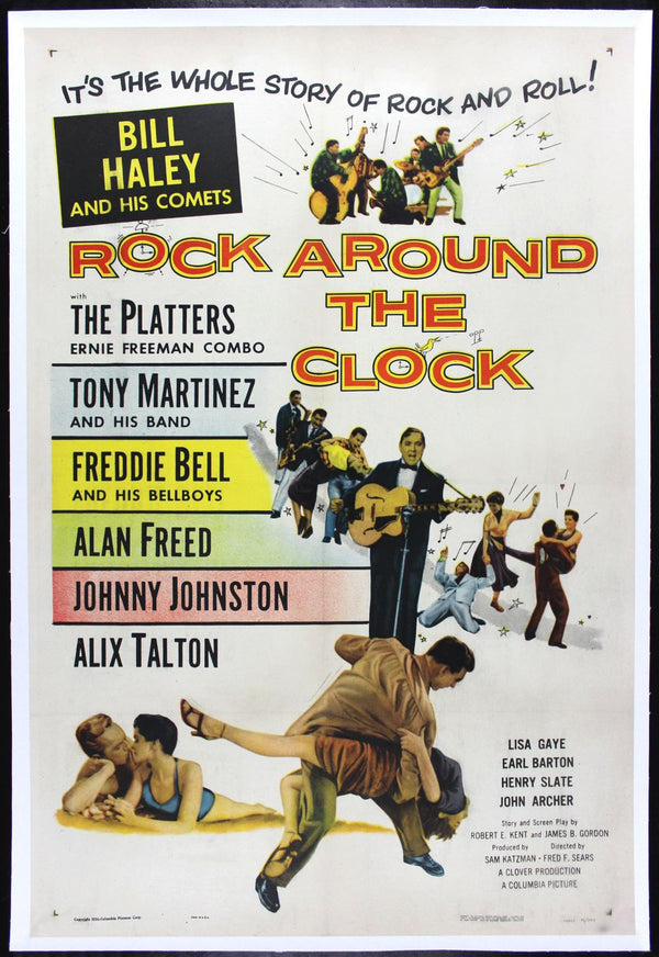 Original Rock Around the Clock movie poster