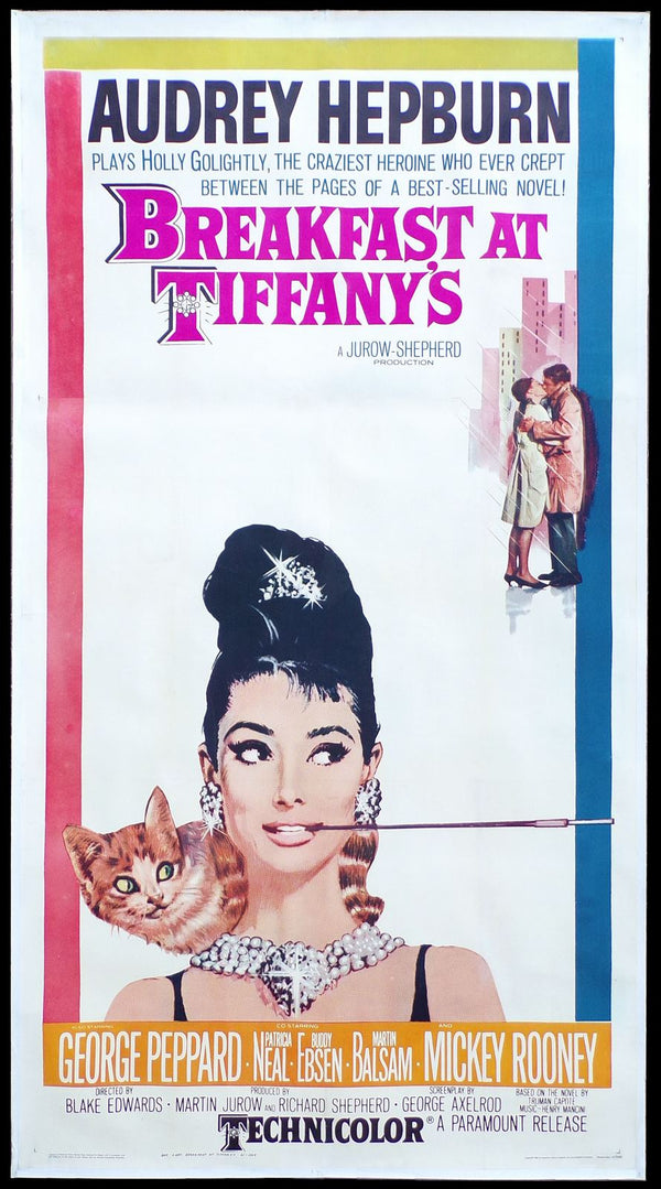 Original Breakfast at Tiffany's movie poster