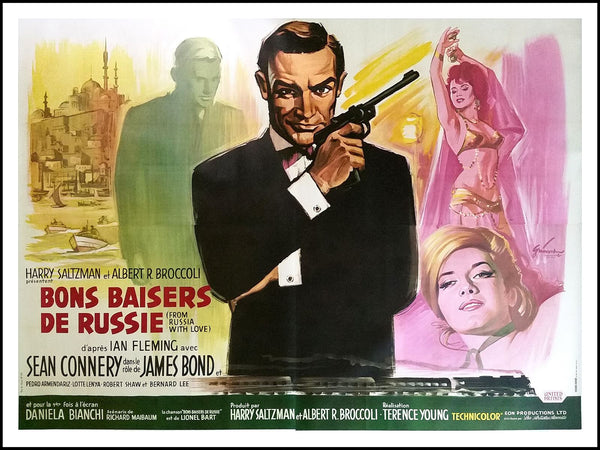 Original From Russia with Love movie poster