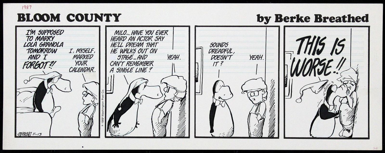 Original BLOOM COUNTY movie poster