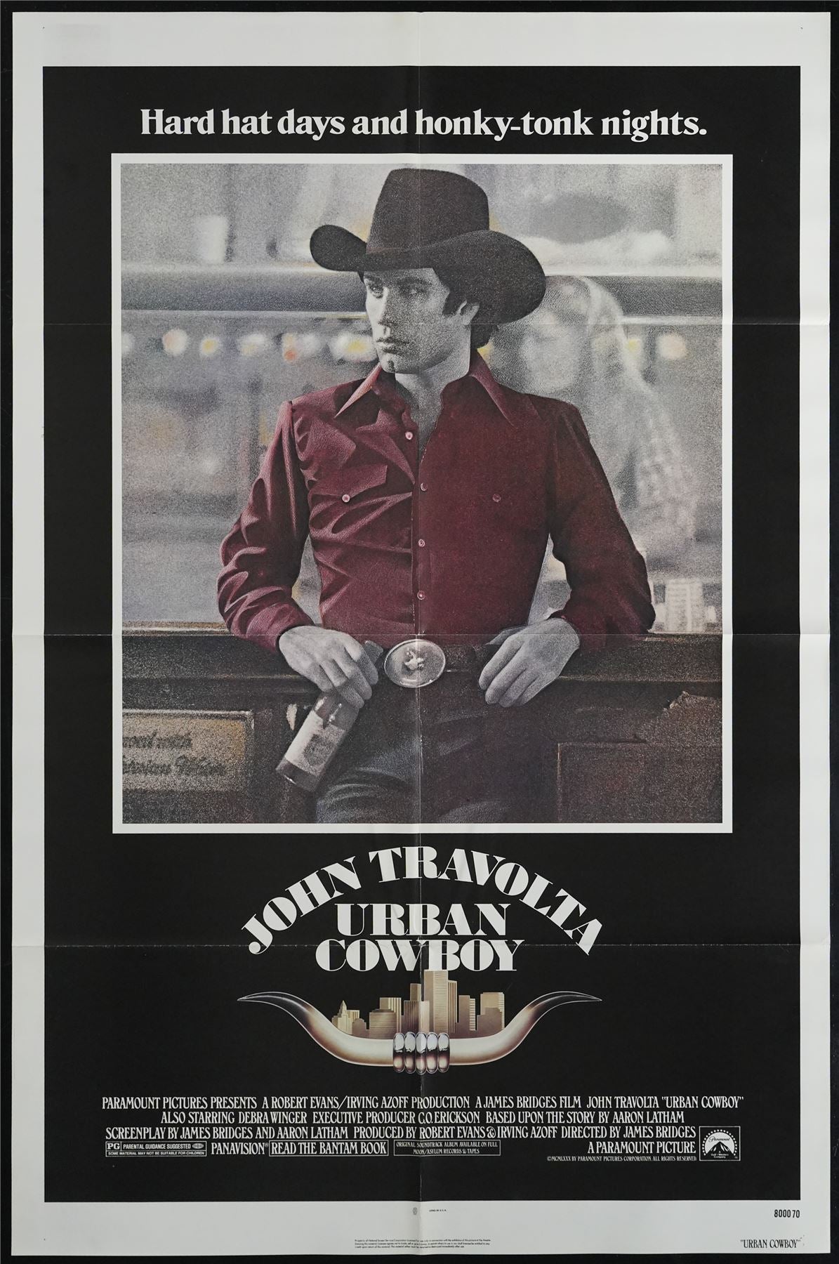 Original Urban Cowboy movie poster