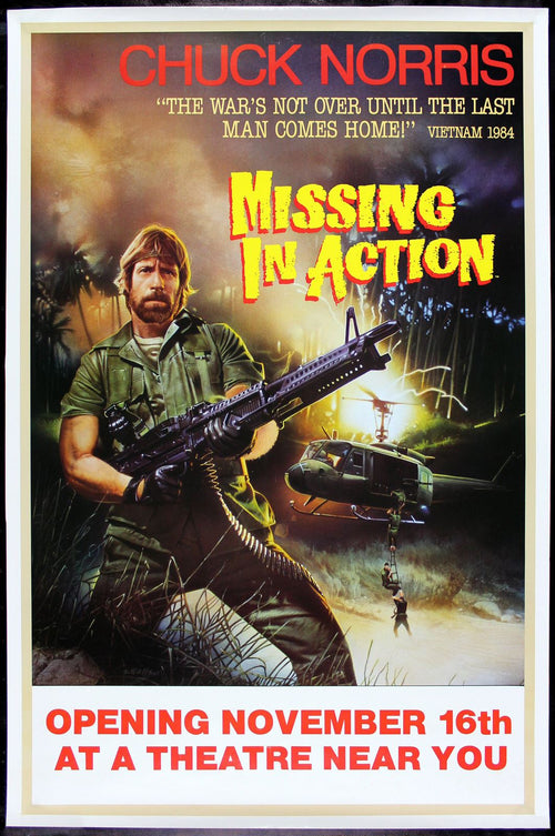 Original Missing in Action movie poster