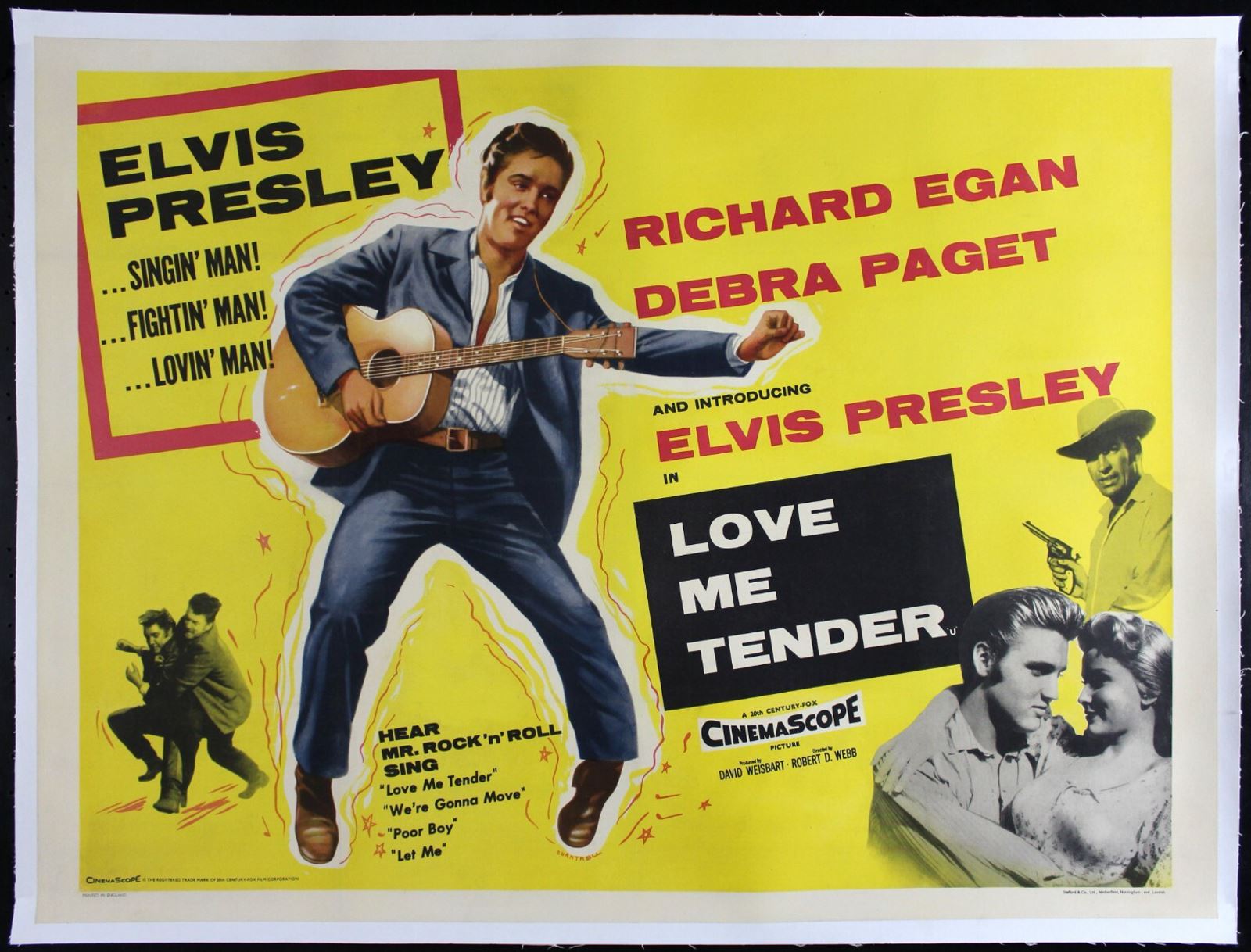 Original Love Me Tender movie poster