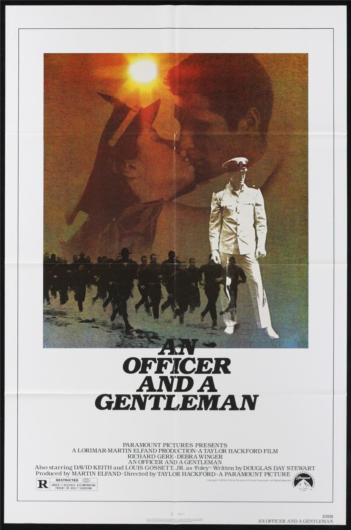 Original An Officer and a Gentleman movie poster